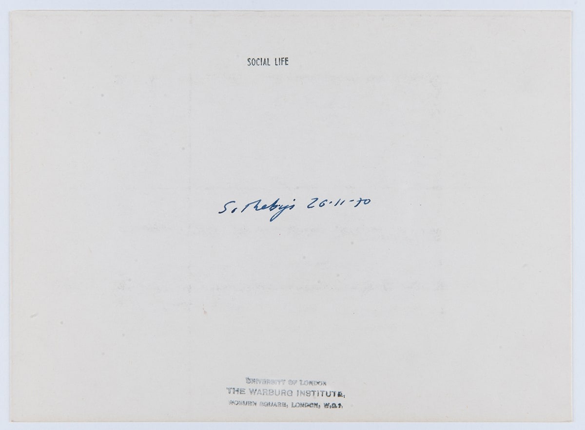 Andrea B&uuml;ttner Selected images of beggars sourced from auction catalogues in the archive of the Aby Warburg Institute, London, 2015-2016