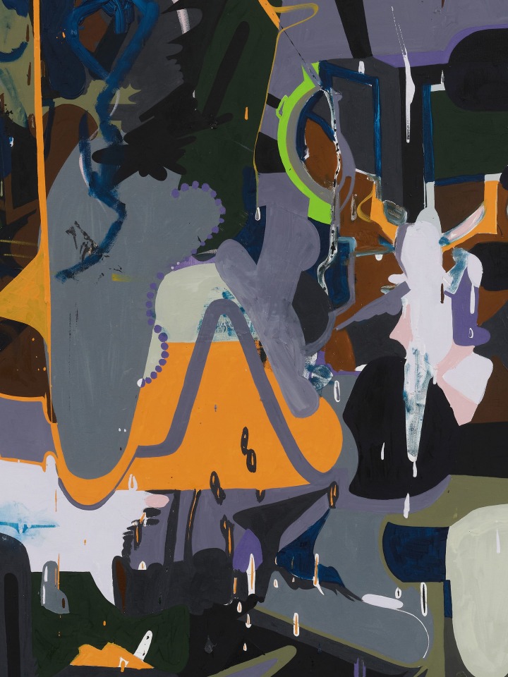 Michael Williams, Finger Painting Made with Foraged Pigments, 2022