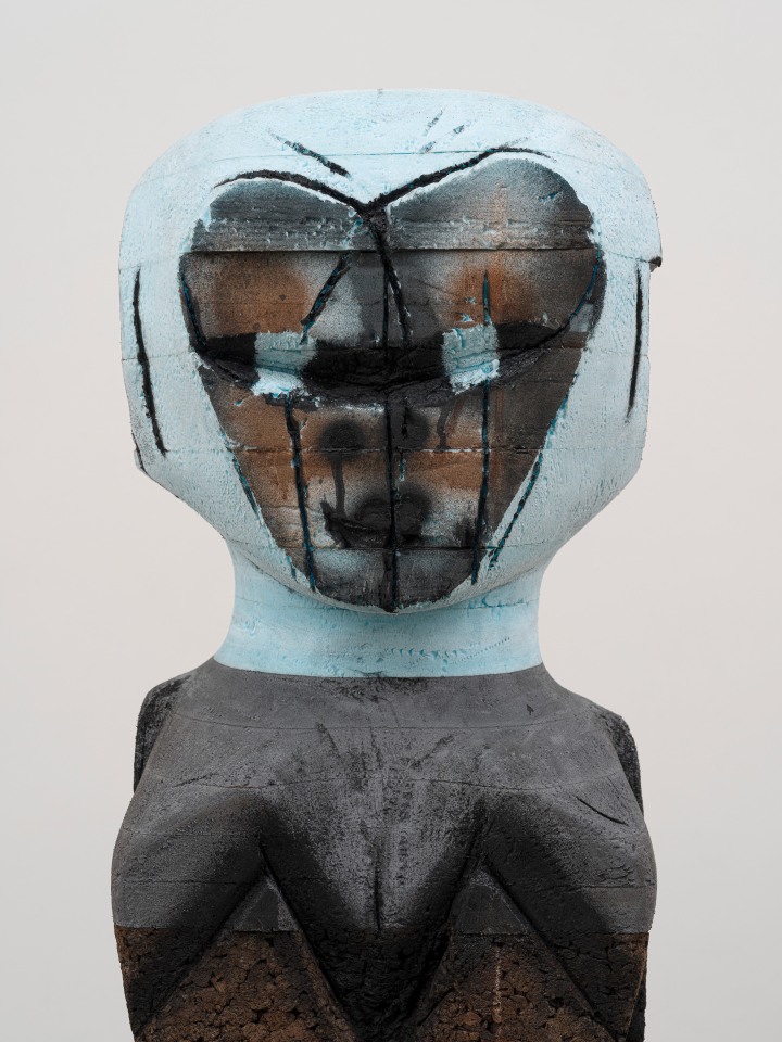 Huma Bhabha, Balken, 2022