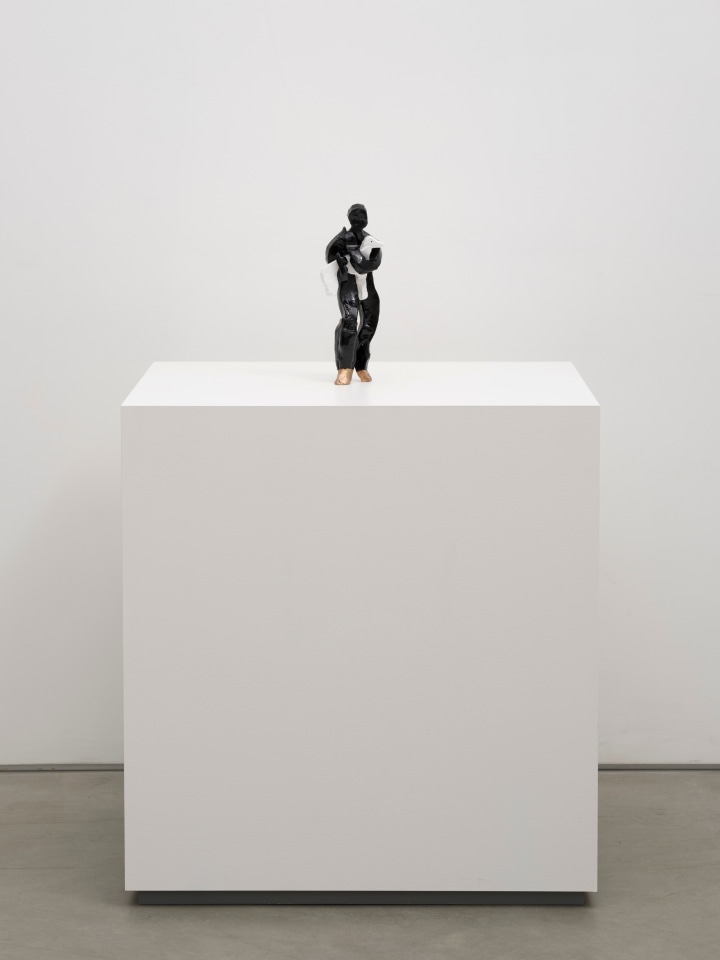 Valentin Carron, Adult and Dog, 2022