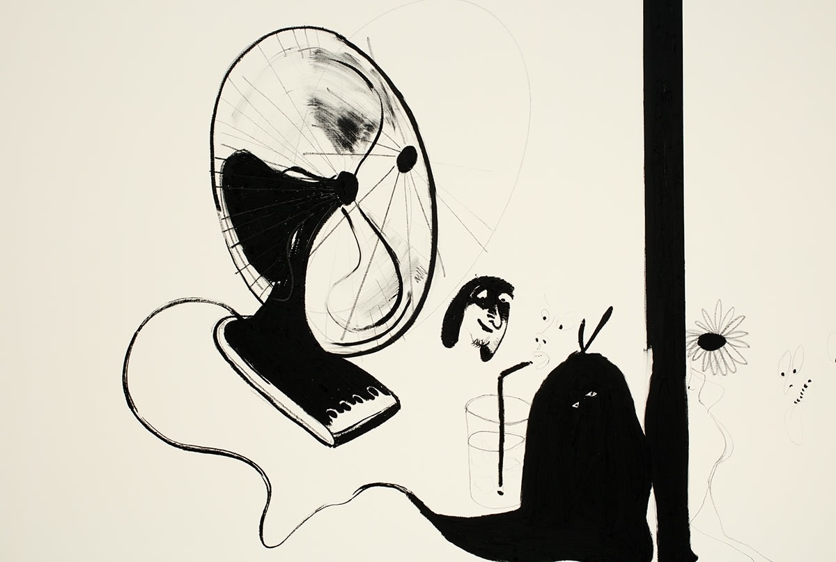 Calvin Marcus Automatic Drawing #7, 2015