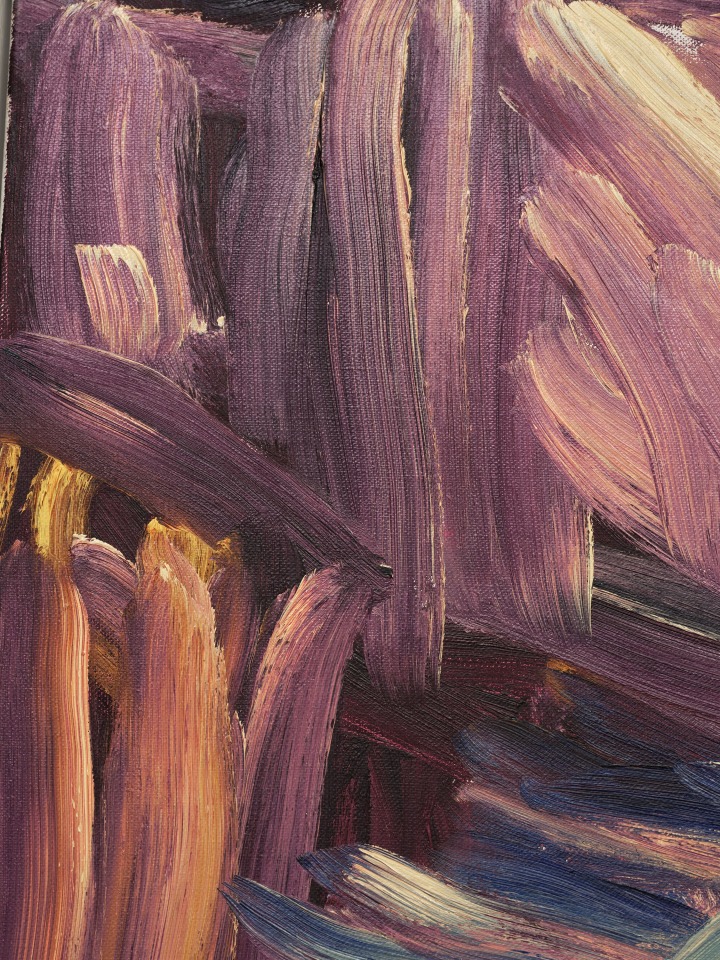 Martha Diamond, Blue Roof, 1984