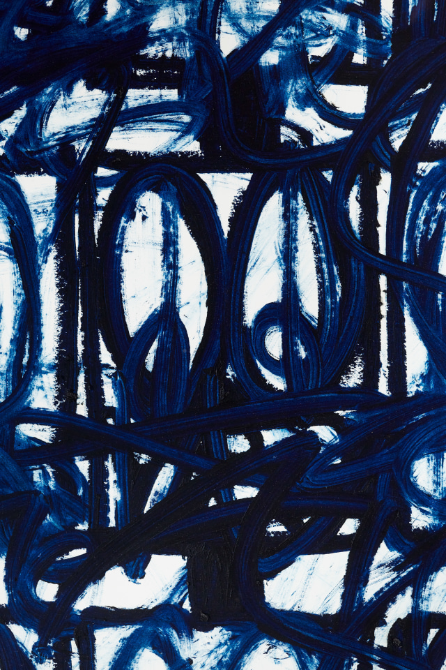 Rashid Johnson, Untitled Anxious Bruise Drawing, 2021