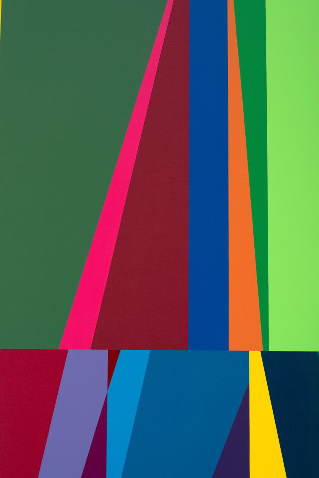Odili Donald Odita, Dark Berry, 2023