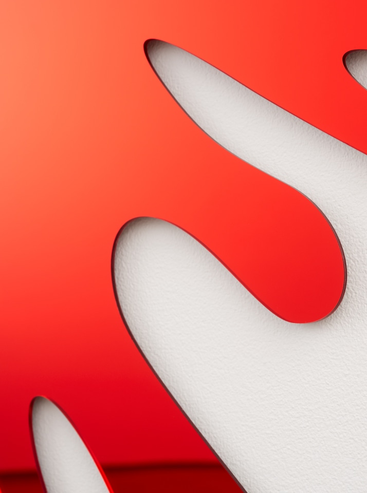 John Armleder Lash VI, 2019