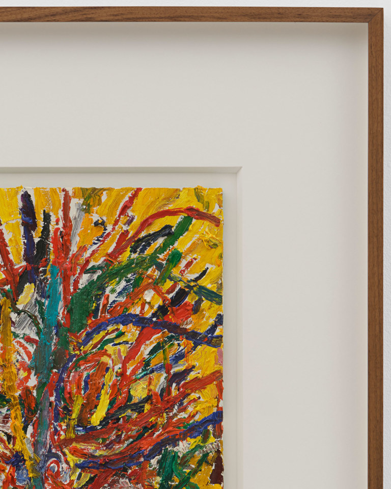 Mark Grotjahn, Untitled (Skull), 2023