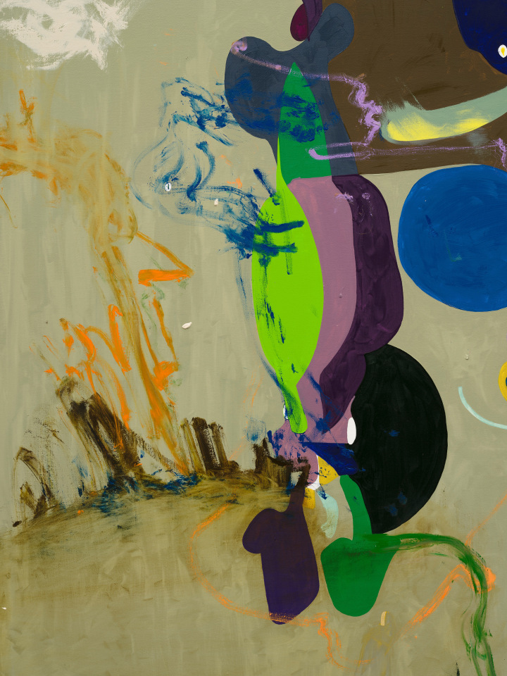 Michael Williams, Puzzle Painting with Extrapolation (Goblin), 2020 - 2022