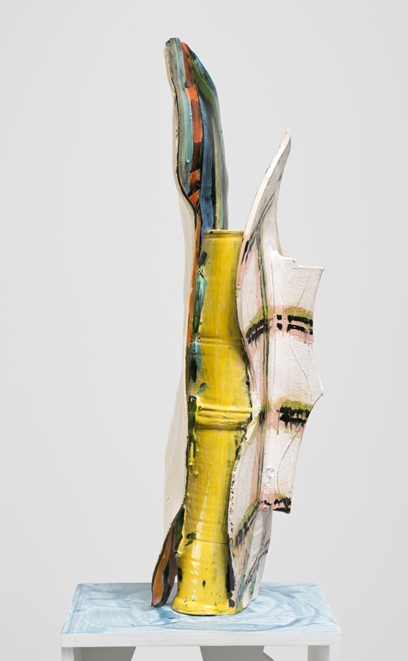 Betty Woodman Vase Upon Vase: Plaid Kimono, 2008 - 2010