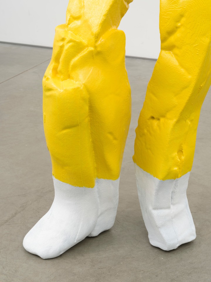 Valentin Carron, Adult and Dog, 2022