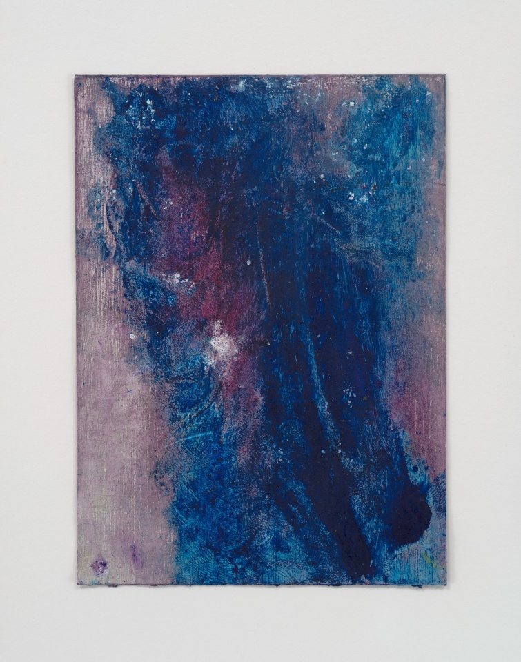 Clifford Owens, Pocket Paper (Blue and purple), 2023