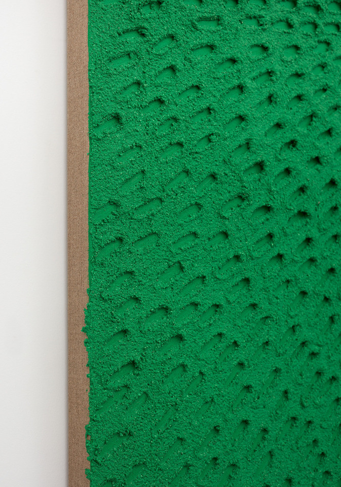 Jennifer Guidi Capitol Creek B (Green Sand SF #2G Mandala, Green Ground),&nbsp;2017