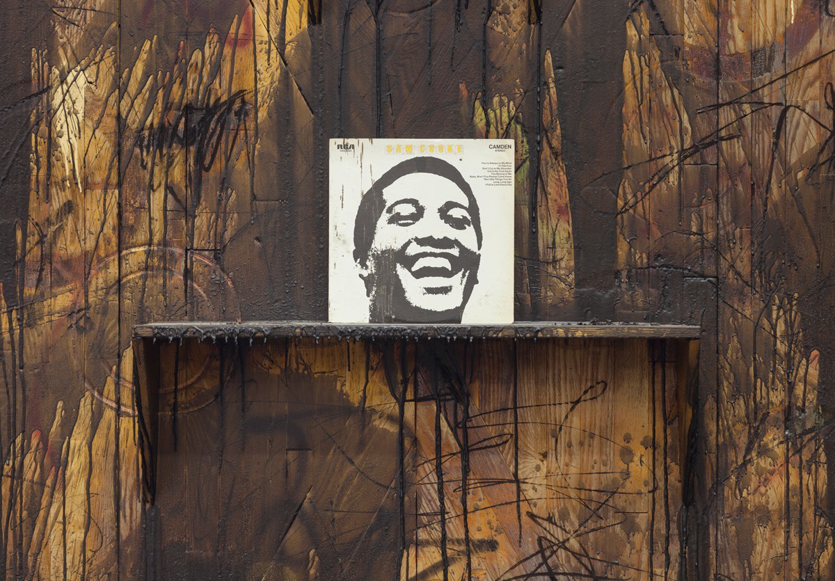 Rashid Johnson Two Smiles, 2014