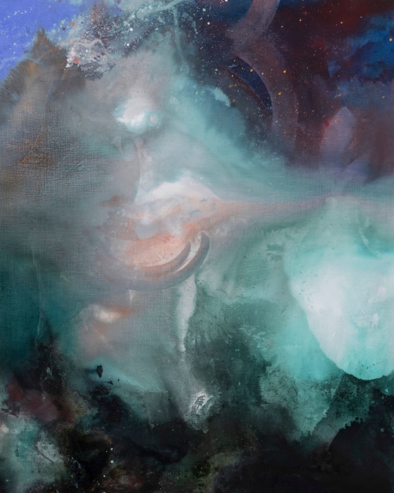 Mary Weatherford, Genesis, 2025