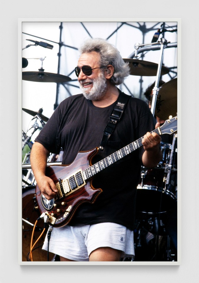 Jay Blakesberg, Jerry Garcia performing at the Sam Boyd Silver Bowl, Las Vegas, NV, 1993 / 2025