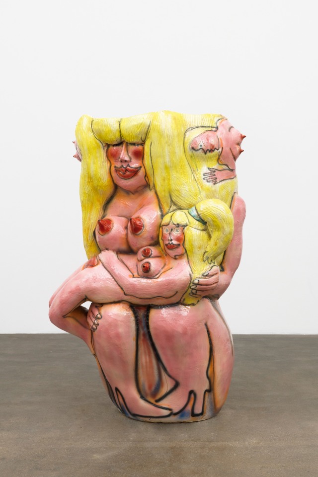 Piet&agrave;, 2019 ceramic with glaze