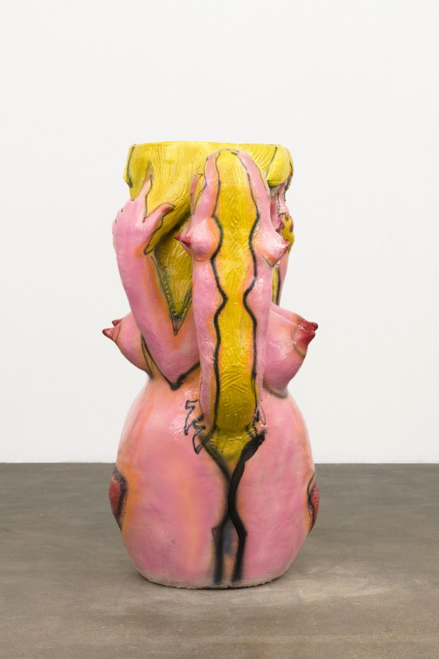 Untitled (Figure with Small Women), 2019