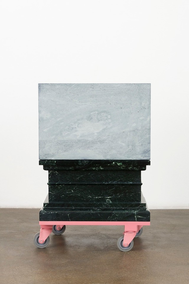 Shahryar Nashat Mother on Wheels (Verde Antique),&nbsp;2018