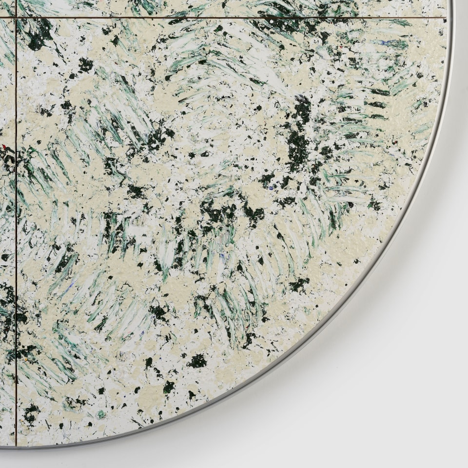 Sam Gilliam, Untitled (tondo), 2022