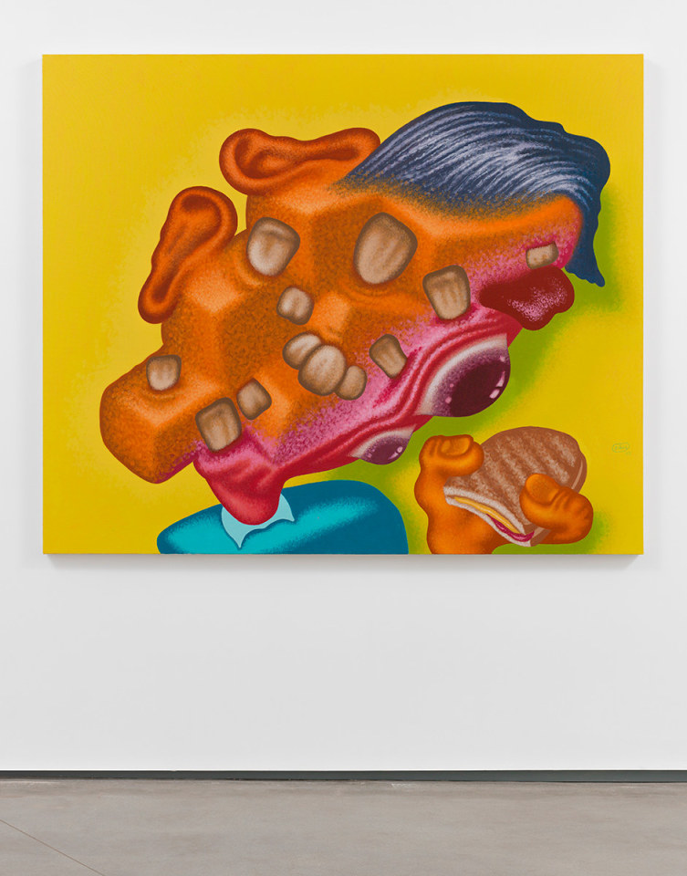 Peter Saul Lunchtime, 2014
