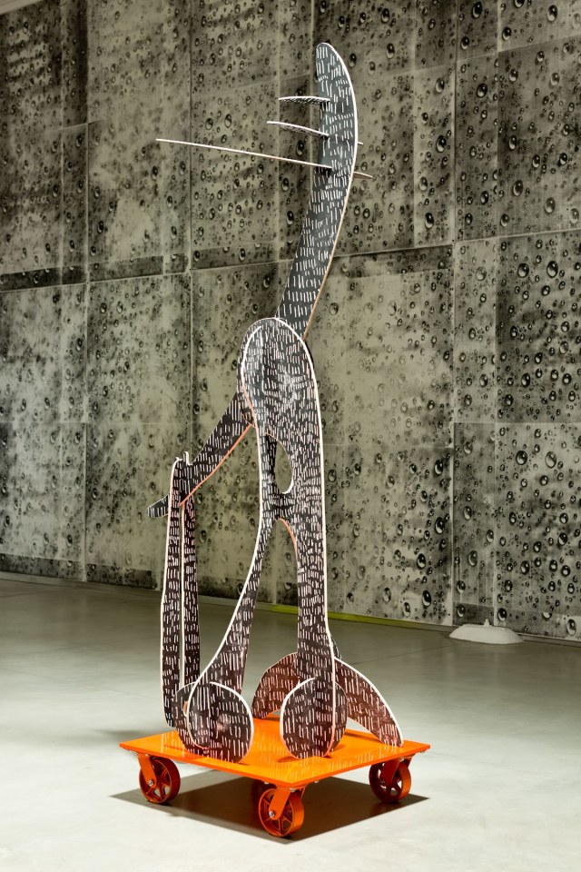 Aaron Curry The Monad Has Wheels (Elephant Boy), 2010