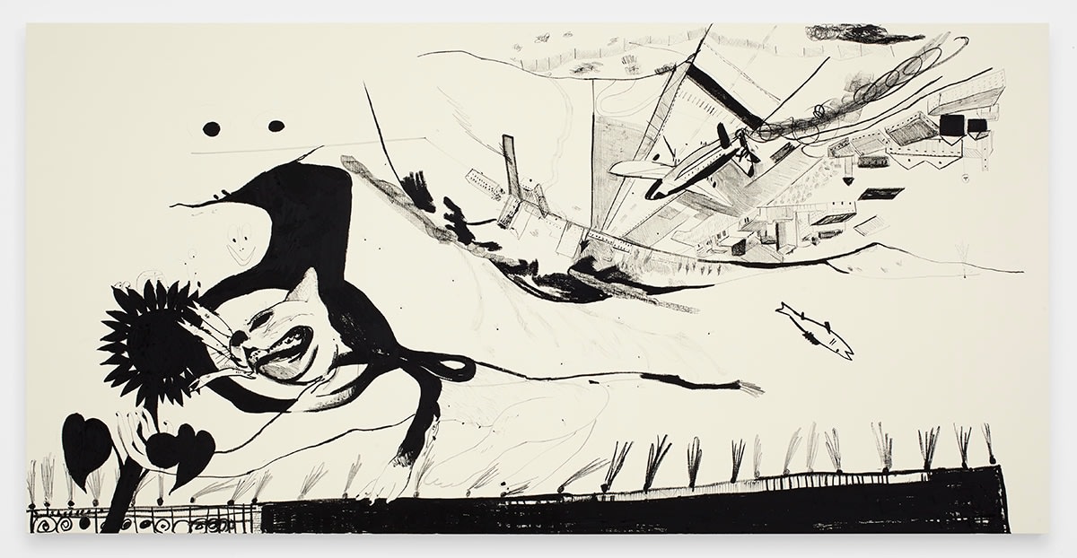 Calvin Marcus Automatic Drawing #3, 2015