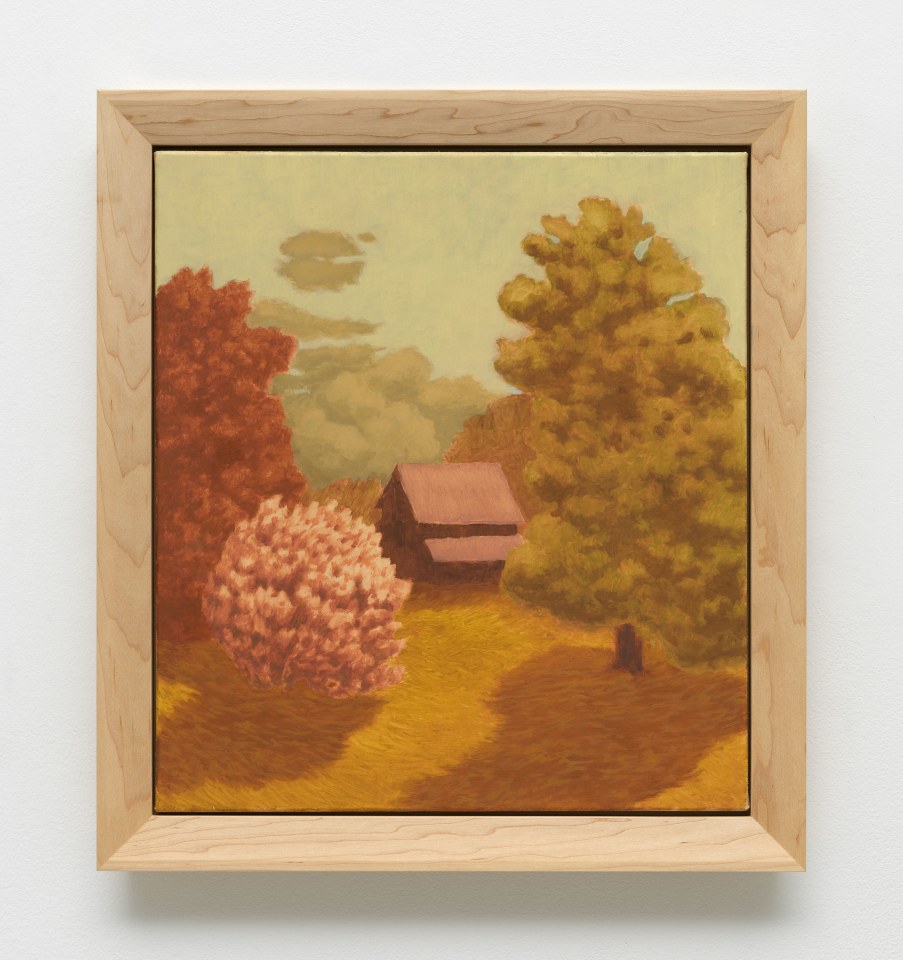 Jared Buckhiester, The Front of the House Painted from Memory, 2025