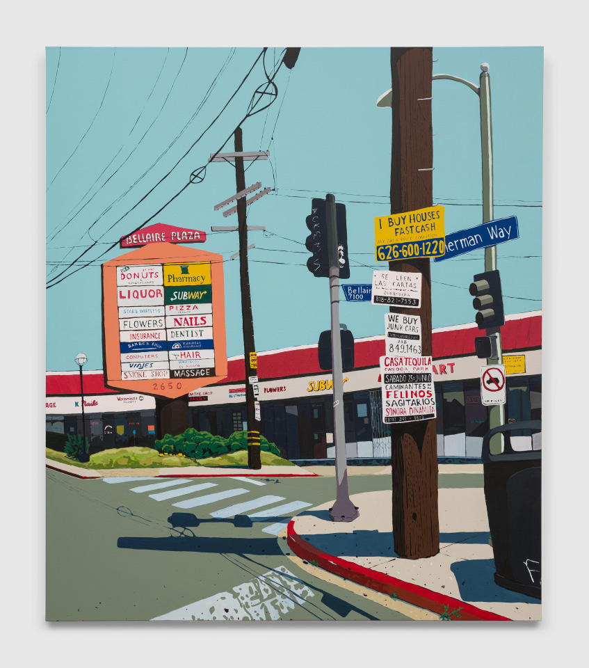 Hilary Pecis, North Hollywood Strip Mall, 2022