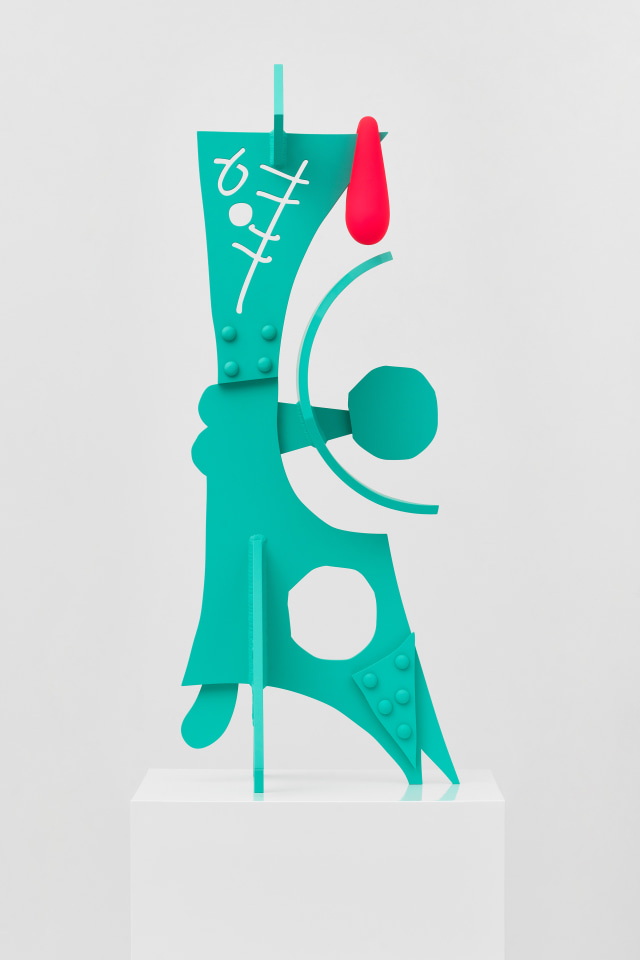 Aaron Curry, Weird Wave with the Sun in Its Eye, 2022