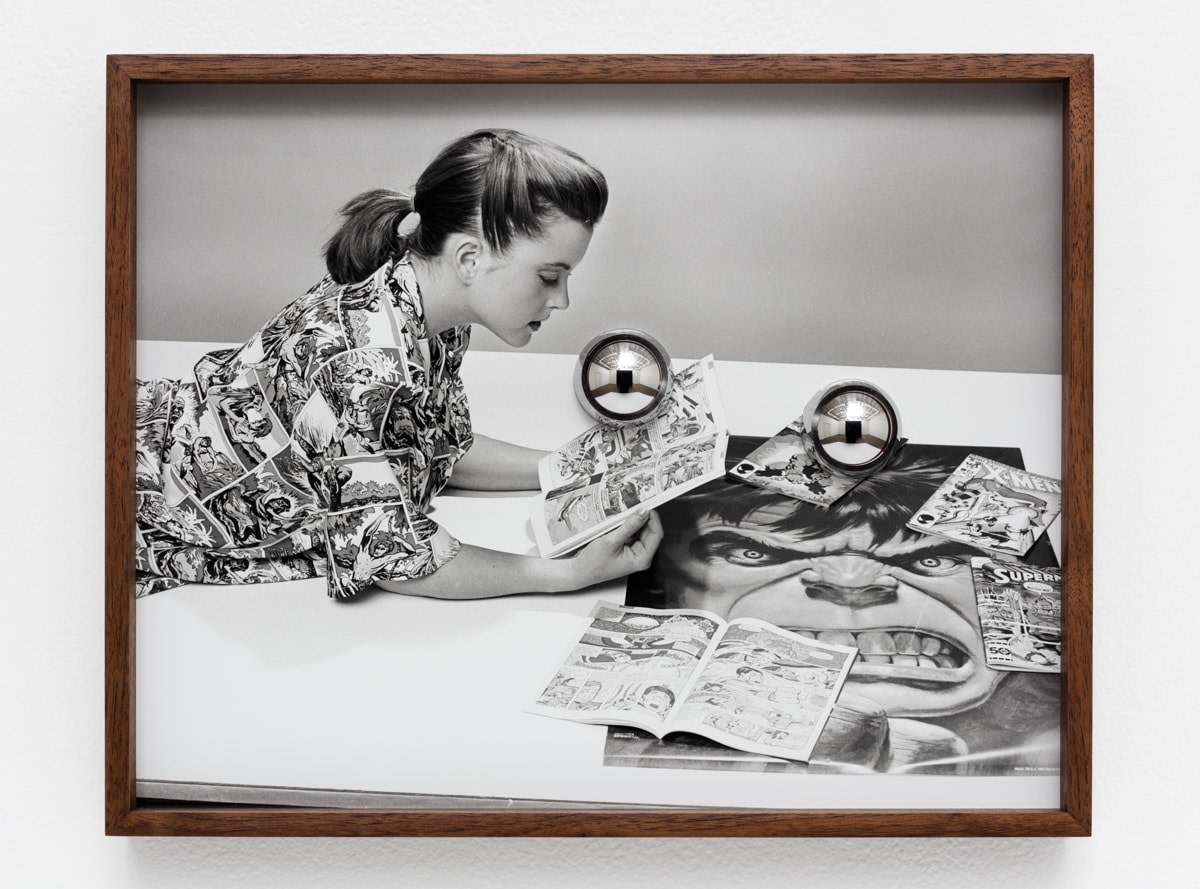 Elad Lassry Untitled (Girl, Comic), 2015