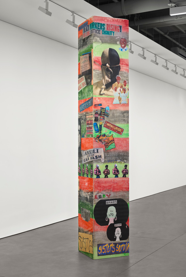 Lauren Halsey, MY HOOD MY HOOD MY HOOD MY HOOD, 2022