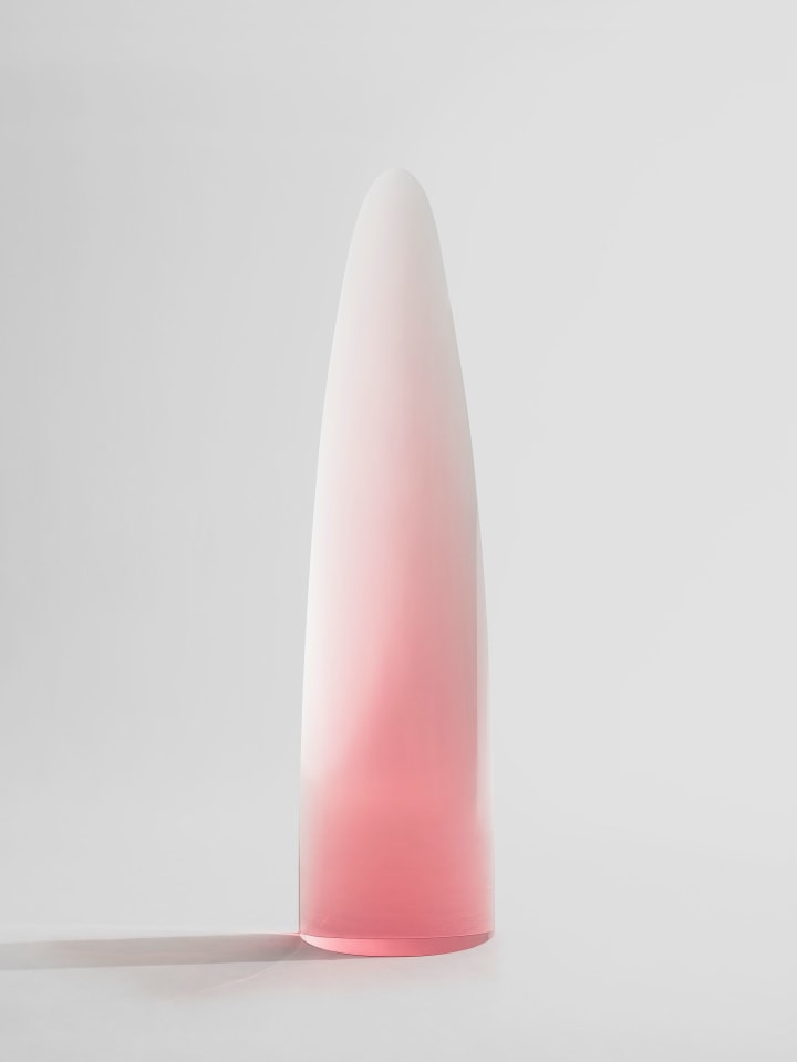 Fred Eversley, Untitled (cylindrical lens), 2022