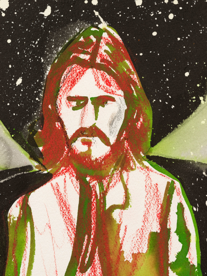 Jason Fox, Ringo and George on the moon, 2012