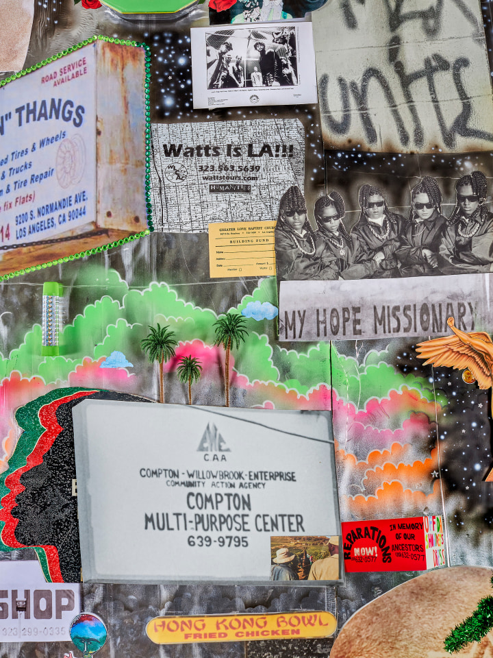 Lauren Halsey, LODA, 2022