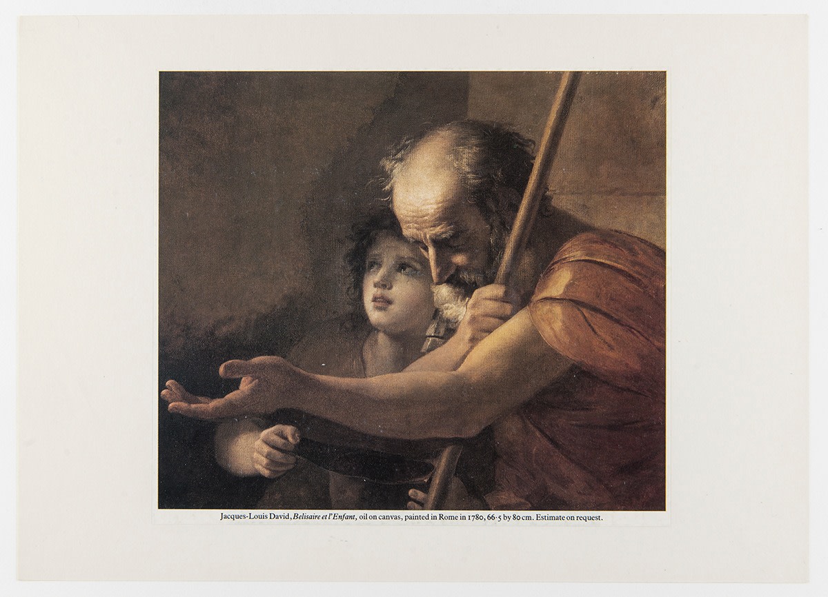 Andrea B&uuml;ttner Selected images of beggars sourced from auction catalogues in the archive of the Aby Warburg Institute, London, 2015-2016