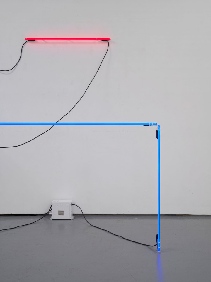 Keith Sonnier, Neon Wrapping Neon V, 1969