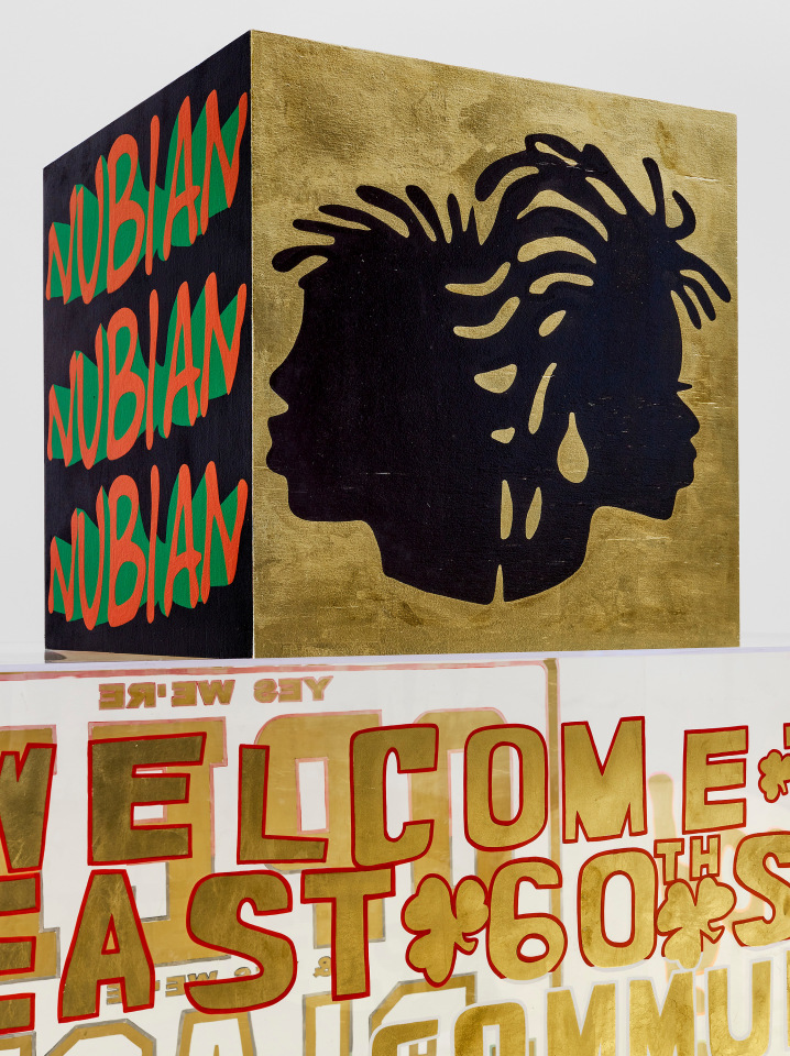 Lauren Halsey, my hood gucci (nubian), 2022