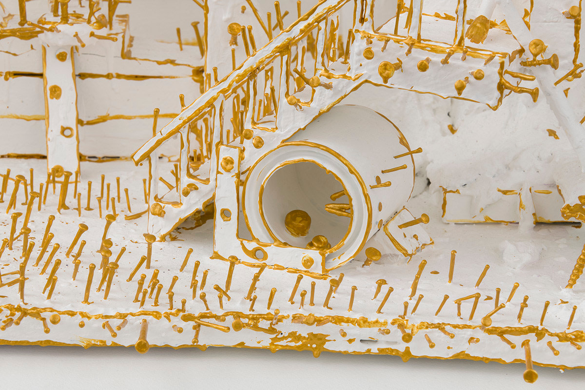 Paul Pascal Th&eacute;riault, Egyptian Sculpture, 2018 (detail)