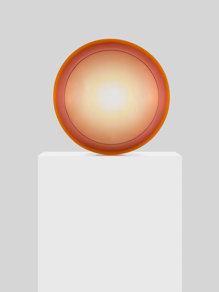 Fred Eversley, Untitled (parabolic lens), 2022