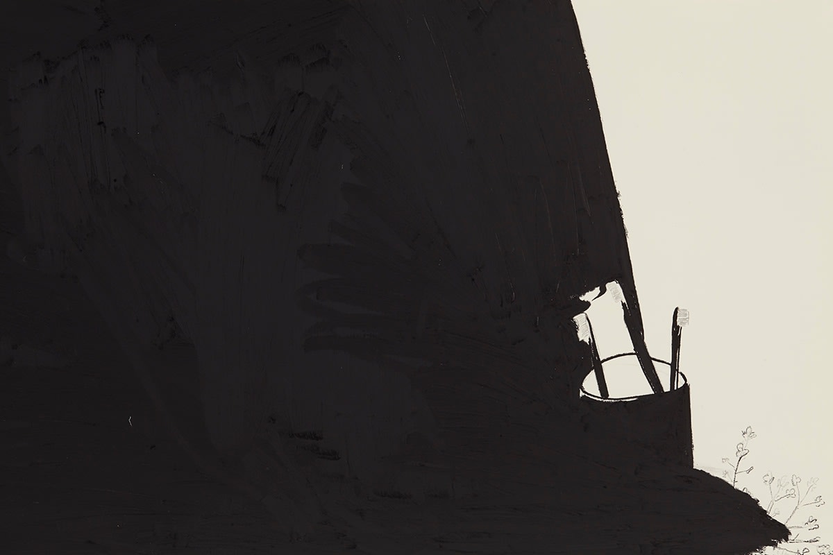 Calvin Marcus Automatic Drawing #9, 2015