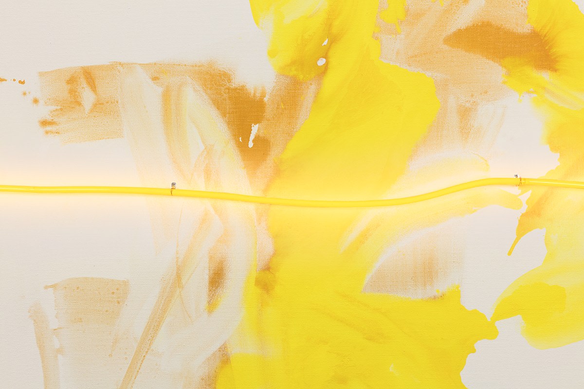 Mary Weatherford Daisy, 2017