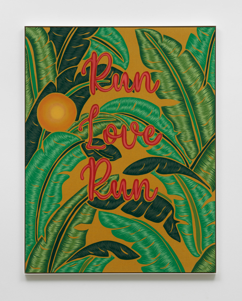 Joel Mesler, Untitled (Run Love Run), 2023