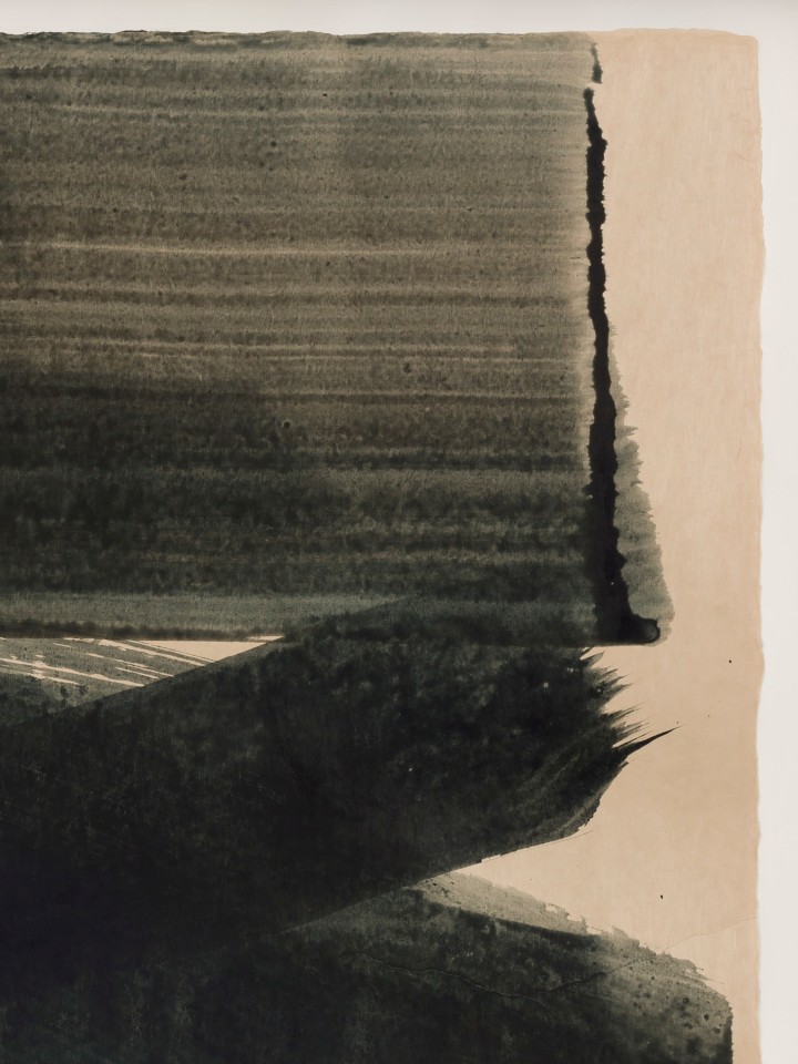 Mary Weatherford, night sky, Nikko, 2019