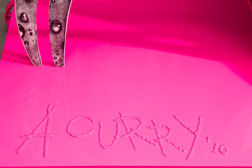 Aaron Curry The Monad Has Wheels (Pink King), 2010, (detail)