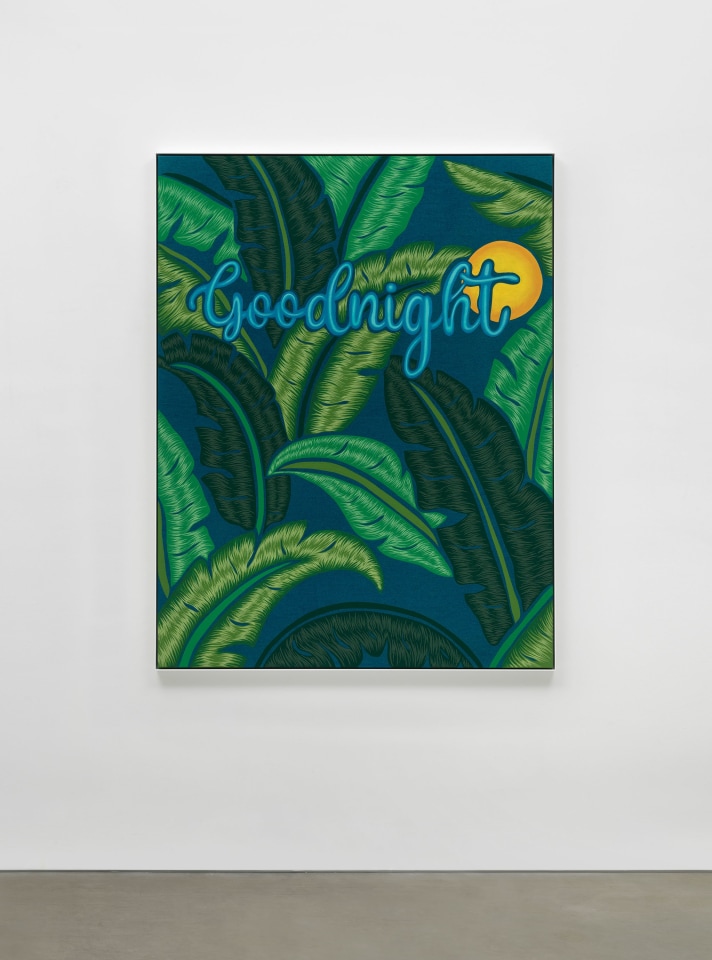 Joel Mesler, Untitled (Goodnight), 2023