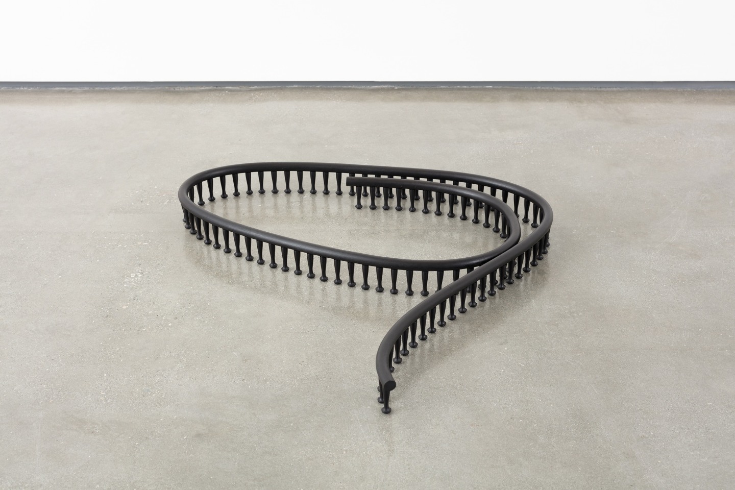 Ricky Swallow Floor Sculpture with Pegs #2, 2018