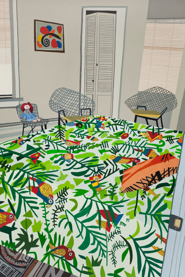 Jonas Wood MV Guest Room, 2012