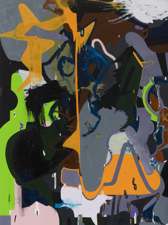 Michael Williams, Finger Painting Made with Foraged Pigments, 2022