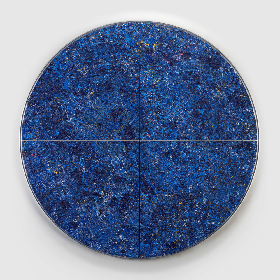 Sam Gilliam Untitled (tondo), 2022