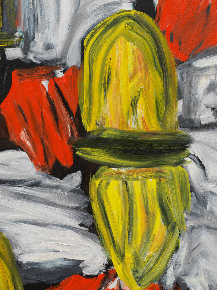 Martha Diamond, Contracts/Jigsaw, 1991