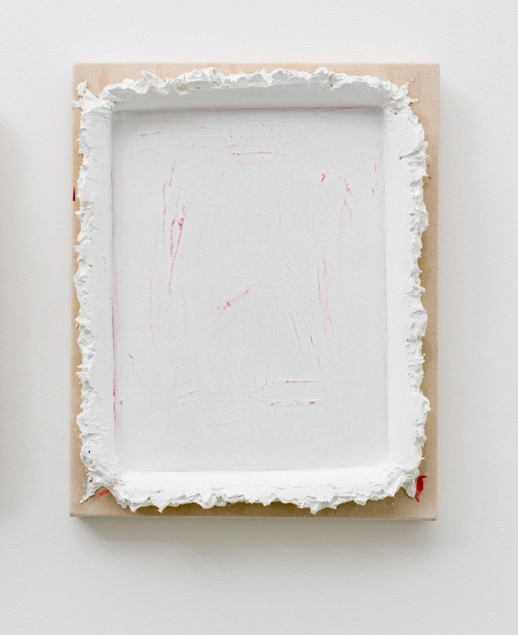 Andrew Dadson Untitled &ldquo;White/Red/Orange/Yellow/Green/Blue/Purple/Pink Re-stretched&rdquo;, 2013